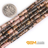 Natural Stone 4x13mm Tube Beads For Jewelry Making Strand 15 inch