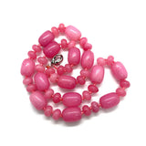 5x9mm & 10x14mm Stone Beads Set with Agate Charm for Necklace Jewelry