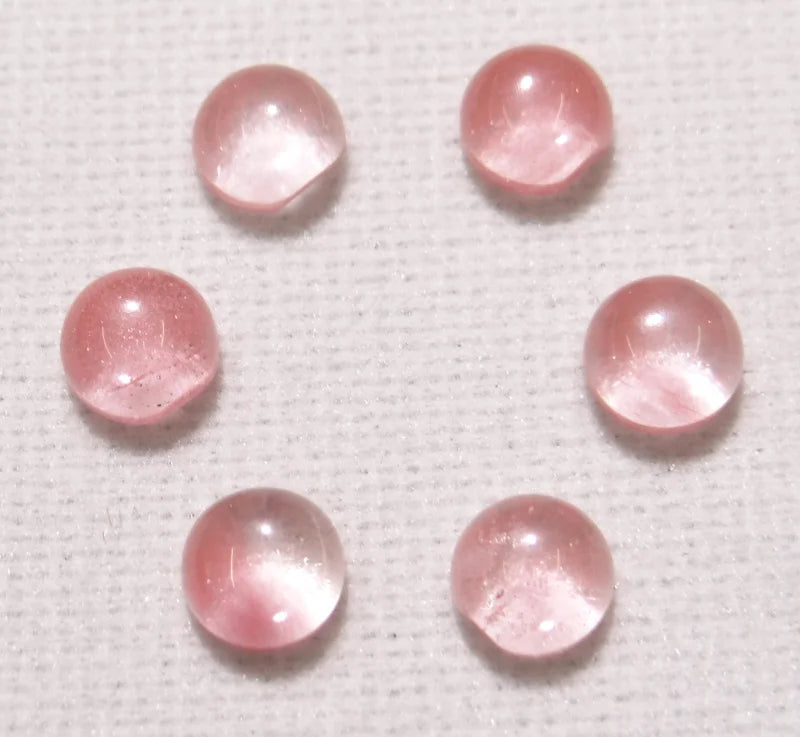 6mm Agates Half Round Flat Back Cabochons DIY Jewelry Making 100pcs/lot