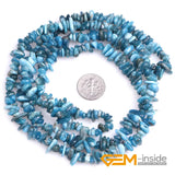 Natural Stone 7-8mm Kyanite Freeform Chips Loose Spacer Beads 34 inch Strand