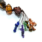 7 Chakra Car Hanging Decoration Reiki Healing Crystal Meditation Window Decor