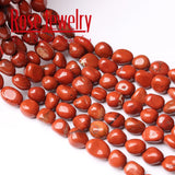 Red Jaspers Stone Beads 8-10mm Irregular 15 inches