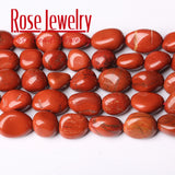 Red Jaspers Stone Beads 8-10mm Irregular 15 inches