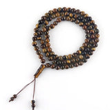 Tiger Eye Stone Tassel Pendant Islamic Rosary Muslim Tasbih