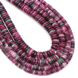 6-12mm Tourmaline Abacus Shape Beads for Jewelry Making