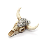 Bull Head Amulet Pendant for Jewelry Making DIY Resin Charm