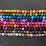 Agate Colored Quartz Beads for Jewelry Making