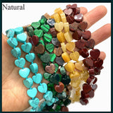Agate Peacock Stone Turquoise Necklace DIY Jewelry Gift 10x10mm