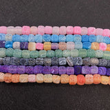 Colorful Agate Square Beads for DIY Jewelry Making