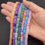 Colorful Agate Square Beads for DIY Jewelry Making