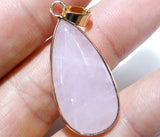 Natural Stone Pendant Beads for Jewelry Making 10pc