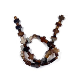 Agates Beads Cross Shape Crystal Opal Loose Beads 12x16x5mm