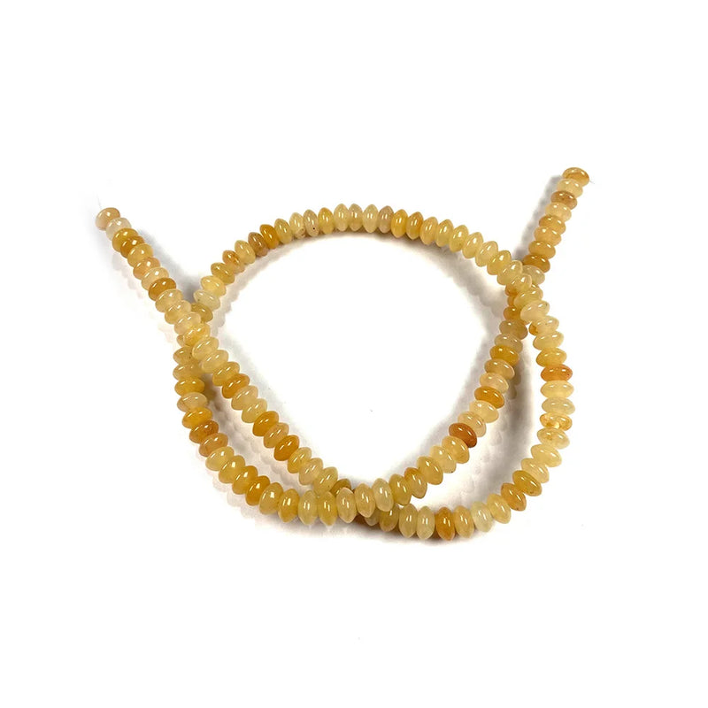 Natural Stone Agates Beads Small Circle Shape Abacus Spacer Beads