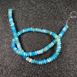 Natural Stone Agates Beads Small Circle Shape Abacus Spacer Beads