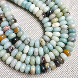 Natural Stone Agates Crystal Beads 6x10mm for Jewelry Making DIY Bracelet