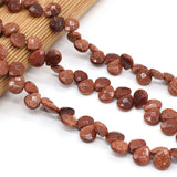 Natural Stone Agates Crystal Beads Water Drop Shape Turquoises