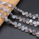 Natural Stone Agates Crystal Beads Water Drop Shape Turquoises