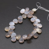 Natural Stone Agates Crystal Beads Water Drop Shape Turquoises