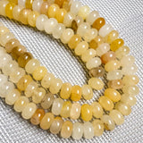 Natural Stone Abacus Shape Crystal Loose Beads 6x10mm