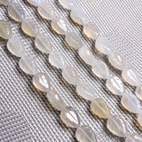 Natural Stone Agates Quartz Beads Carved Leaf Aventurine Jades Loose Beads