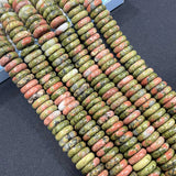 Natural Stone Agates Tiger Eye Quartz Crystal Spacer Loose Beads DIY