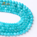 Natural Amazonite Stone Beads Round 6 8 10mm