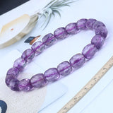 Amethyst Healing Bracelet Fine Jewelry Purple Crystal Faceted Amethyst Bracelet