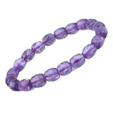 Amethyst Healing Bracelet Fine Jewelry Purple Crystal Faceted Amethyst Bracelet