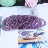 Amethyst Healing Bracelet Fine Jewelry Purple Crystal Faceted Amethyst Bracelet