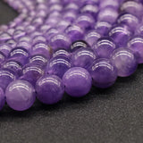 Natural Amethyst Loose Beads for DIY Jewelry Making