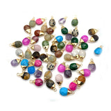 Amethyst Pendants Turquoise Quartz Charms for Jewelry Making
