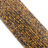 Natural Stone Amethyst Tiger Eye Spacer Beads 2x3 3x4 5x6mm