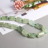 Amethyst Tiger Eye Faceted Round Tube Beads DIY Jewelry Making