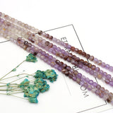 Square Faceted Citrine Beads for Jewelry Making