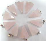 Natural Stone Mixed Charms Pendants for DIY Jewelry Making
