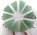 Natural Stone Mixed Charms Pendants for DIY Jewelry Making