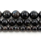 Astrophyllite Natural Stone Round Beads Strand 6/8/10MM 15 Inch