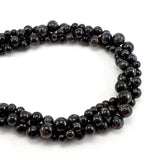 Astrophyllite Natural Stone Round Beads Strand 6/8/10MM 15 Inch