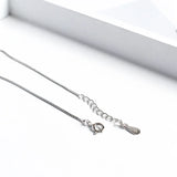 Natural Stone Ball Charm 925 Sterling Silver Bracelet