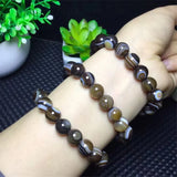 Banded Agate Bracelet for Jewelry Decoration
