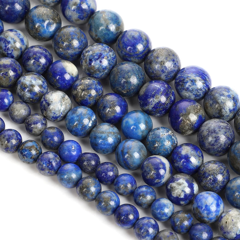 Lapis Lazuli Natural Stone Bead Round Spacer 4/6/8/10/12MM
