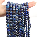 Lapis Lazuli Natural Stone Bead Round Spacer 4/6/8/10/12MM