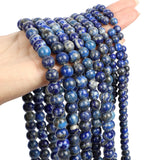 Lapis Lazuli Natural Stone Bead Round Spacer 4/6/8/10/12MM