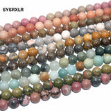 Mixed Natural Stone Beads for Jewelry Making DIY Bracelet 4/6/8/10/12 MM