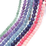 Natural Stone Bead Primary Aquamarines Jades Chalcedony Beads