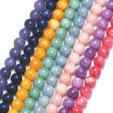 Natural Stone Bead Primary Aquamarines Jades Chalcedony Beads