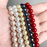 Natural Stone Bead Shell Beads 15 Inches Strand DIY Jewelry Making