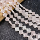 Agate Clover Beads for Jewelry Making DIY Bracelet Necklace