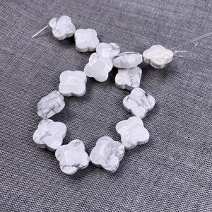 Agate Clover Beads for Jewelry Making DIY Bracelet Necklace