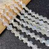 Agate Cross Shape Beads for Jewelry Making DIY Bracelet Necklace